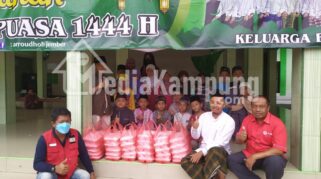 Sapa Anak Yatim, PMI Kabupaten Jember Kunjungi Sejumlah Panti Asuhan Bagikan Takjil