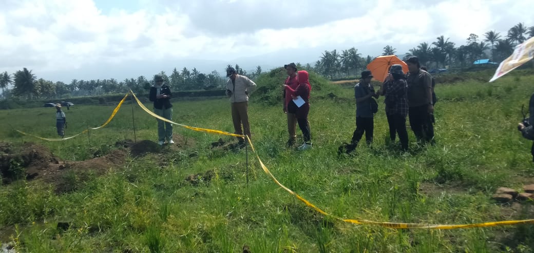 Kunjungan Tim Ahli Cagar Budaya Jawa Timur di ODCB Balak Songgon