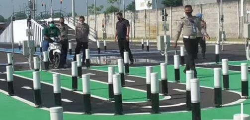 U Turn, Salah satu Materi ujian praktek SIM C