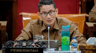 Menparekraf Sandiaga Uno menjelaskan pagu indikatif Kemenparekraf untuk tahun anggaran 2024