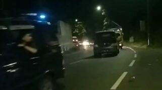 Kemacetan di Jalur Gumitir