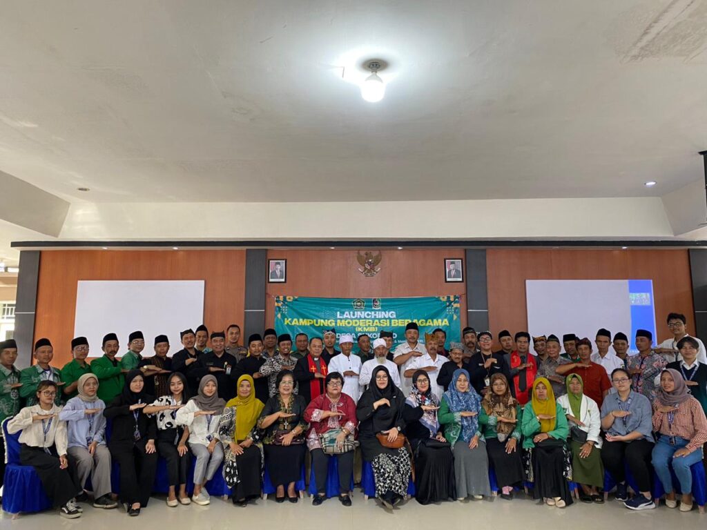 Launching Kampung Moderasi Beragama desa Sukorejo