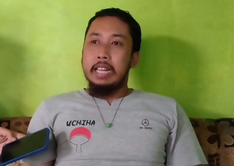 Dony Agus Bahtiar, sekretaris lembaga adat kebo-keboan Alasmalang