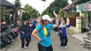 Klinik Pratama KDS Gitik Gelar Senam Sehat bersama