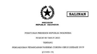 Berakhirnya penanganan COVID-19
