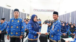 P3K di Banyuwangi Bahagia dan Bersemangat Menerima Surat Keputusan