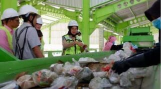 Tempat Pembuangan Sampah Terpadu Reduce Reuse Recycle di Desa Balak