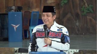 Ketua DPC Partai Demokrat Kabupaten Banyuwangi, Michael Edy Hariyanto