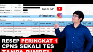 6 Tips Dan Trik lolos Tes CPNS Tanpa Bimbel