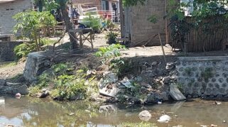 Bangunan Plengsengan dan Pintu Air dari APBD Banyuwangi Ambrol Diduga Kualitas Buruk