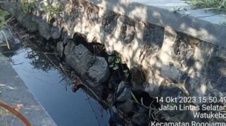 Proyek Irigasi Banyuwangi 2022 Rusak