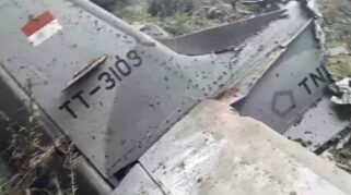 Pelepasan Militer dan Penghormatan Terakhir untuk Empat Perwira TNI AU Korban Kecelakaan Pesawat