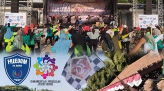 Komunitas Jurnalis Jawa Timur (KJJT) Banyuwangi sukses dukung "Jalan Sehat TNI Bersama Rakyat" dalam rangka HUT TNI ke-79.