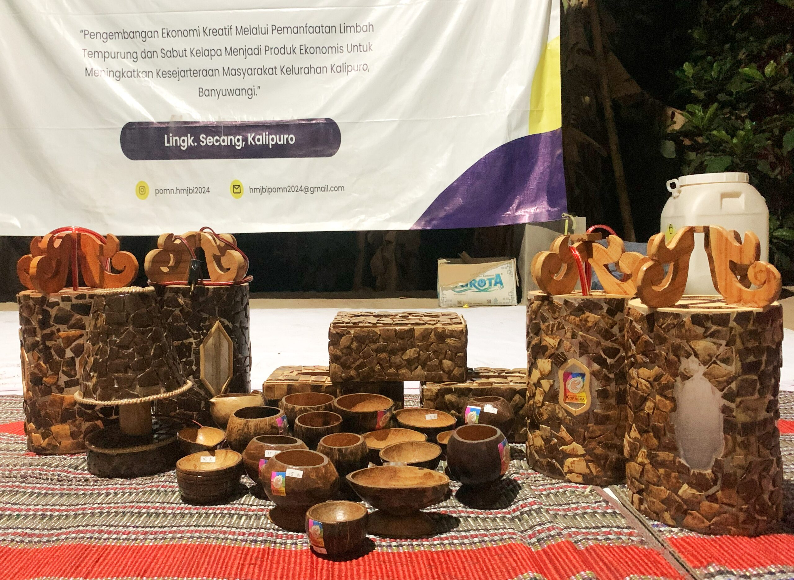 Produk HMJBI Poliwangi bersama KOPASKA