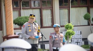 Kapolresta Banyuwangi, Kombes Pol Rama Samtama Putra.