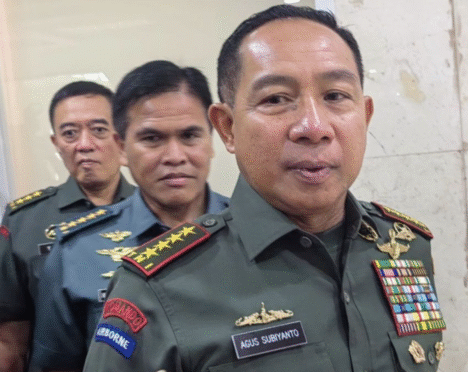 Rotasi 300 perwira tinggi TNI.