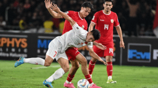 Pertandingan Vietnam vs Indonesia.