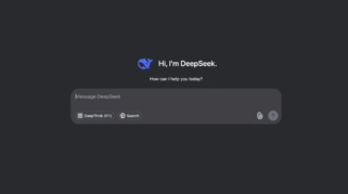 Aplikasi AI DeepSeek versi web