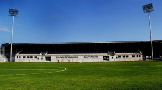 Foto Stadion Diponegoro Banyuwangi yang akan menjadi tempat pertandingan Liga 4 Jatim 16 Besar.