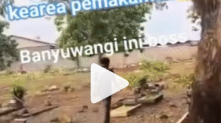 tangkap layar dari medsos instagram - pemasangan wifi di pemakaman banyuwangi