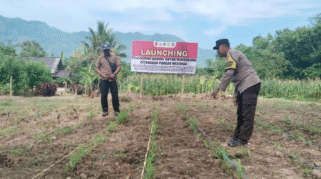 Pendampingan petani oleh Polri dalam mendukung ketahanan pangan