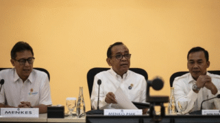 Menteri Koordinator PMK Pratikno dalam wawancara tentang Cek Kesehatan Gratis