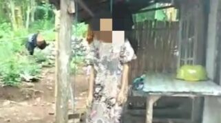 Gambar lokasi kejadian penemuan lansia meninggal gantung diri di Banyuwangi
