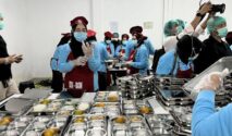 Suasana dapur umum MBG di Banyuwangi