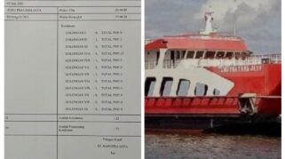 Daftar Manifes KMP Tunu Pratama Jaya yang Tenggelam di Selat Bali