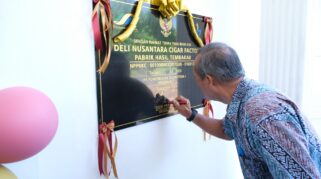 PTPN 1 Resmikan Pabrik Cerutu Deli Nusantara