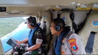 TNI-Polri Lakukan Patroli Udara Bantu Pencarian Korban KMP Tunu Pratama Jaya