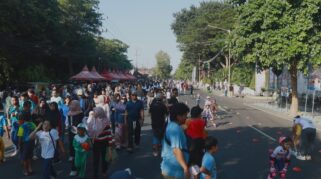Jalan A Yani Kembali Jadi Zona Bebas Kendaraan CFD