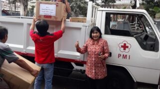 Mantan pengurus PMI Cabang Jember, Pertiwi Sudjiati