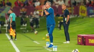 Pemain Brasil U-17 usai kalah dari Portugal di semifinal Piala Dunia U-17 2025