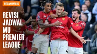 Derby Manchester United vs Manchester City setelah revisi jadwal Premier League.