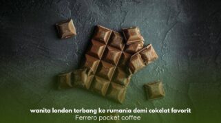 Wanita London membeli cokelat Ferrero Rocher Pocket Coffee di Rumania setelah menempuh perjalanan 24 jam.