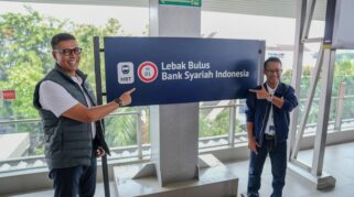 Peresmian penamaan Stasiun MRT Lebak Bulus-Bank Syariah Indonesia oleh BSI dan MRT Jakarta.