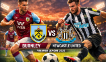 Pemain Burnley dan Newcastle United jelang laga Premier League