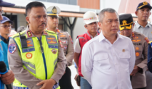 Kakorlantas Polri dan Menteri Perhubungan meninjau jalur darat Surabaya–Banyuwangi