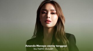 Amanda Manopo menanggapi isu kehamilan dalam Live TikTok