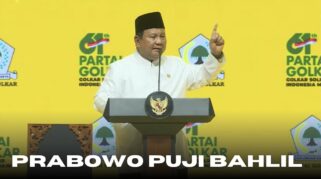 Prabowo memuji Bahlil Lahadalia dan memberi pesan tegas kepada pengusaha.