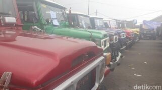 sopir jip Bromo memeras pelajar Sleman