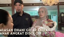 Acara akikah anak angkat Ahmad Dhani dan Mulan Jameela bernuansa Jawa di Solo