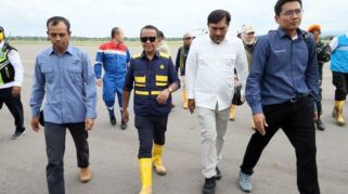 Bahlil Lahadalia melaporkan pemulihan listrik Aceh