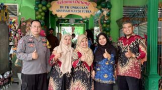 Bhabinkamtibmas Bantul hadiri kegiatan GEMAR di TK ABA Mardi Putra