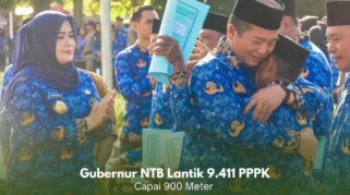 Gubernur NTB Lantik 9.411 PPPK Paruh Waktu