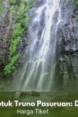 Air Terjun Putuk Truno di Prigen Pasuruan Jawa Timur