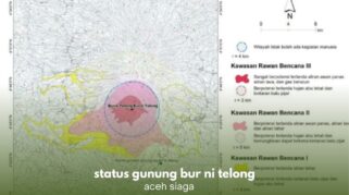 Status Gunung Bur Ni Telong Aceh naik ke Level Siaga