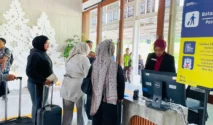 Aktivitas penumpang di Stasiun Banyuwangi kota