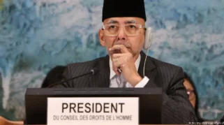 Sidharto Reza Suryodipuro Presiden Dewan HAM PBB